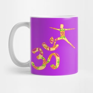 Yellow OM YOGA Mug